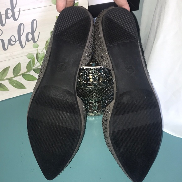 Mossimo sparkly D’Orsay pointed toe flats sz 8.5 - Picture 5 of 9
